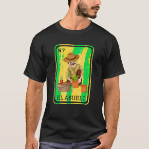 Spaans Mexicaans Bingo Grappige Cadeaus El Abuelo T-shirt