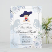 Spaans Mexicaans Eerste Blauwe Charro Kaart (Staand voorkant)