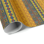 Spaans middeleeuws patroon cadeaupapier (Rol Hoek)