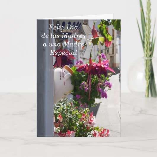 Spaans Moederdag Kaart (Voorkant)
