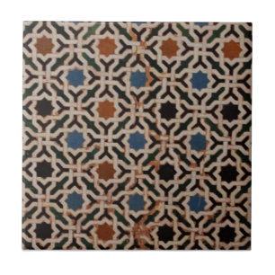 Spaans Moorish Pattern Tile Tegeltje