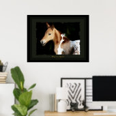 Spaans Mustang Foal Art Print (Thuiskantoor)