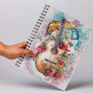 Spaans Muziek Spiral Photo Notitieboek