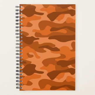 Spaans Oranje monocolor Camo Planner