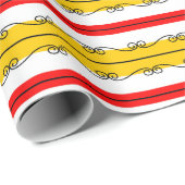 Spaans pakpapier met stripe (Rol Hoek)