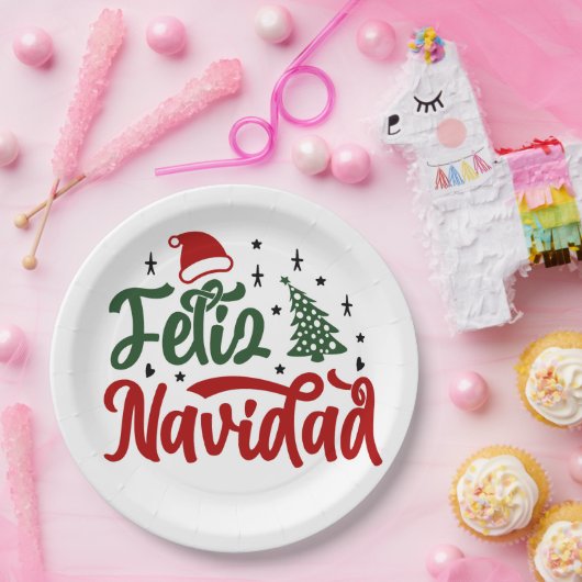 Spaans papier Borden Papieren Bordje (Feest)
