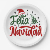 Spaans papier Borden Papieren Bordje (Voorkant)