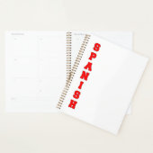Spaans Planner (Display)