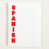 Spaans Planner (Voorkant)