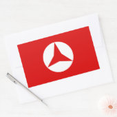Spaans Populair Front Flag Sticker (Envelop)