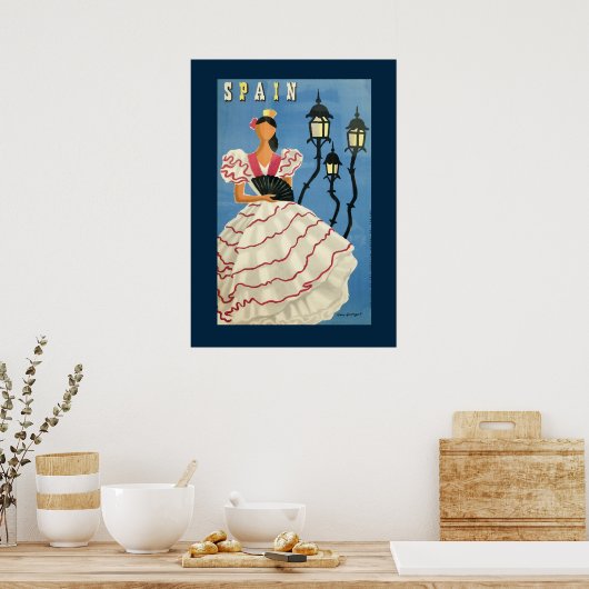  Spaans Poster Dancer (Keuken)