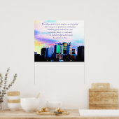 Spaans Poster-Serenity gebed Poster (Keuken)