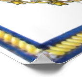 Spaans Poster Tegel (Hoek)