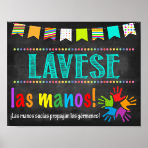 Spaans Poster van de School Health Room