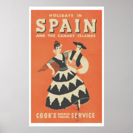  Spaans reisbureau Poster
