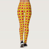 Spaans Roos Hoek Multileggings Leggings (Achterkant)