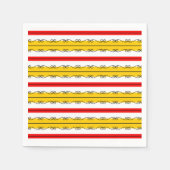 Spaans schoeppapier servet (Voorkant)