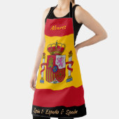 Spaans schort, Spanje, España Chefs keuken Schort (Insitu)