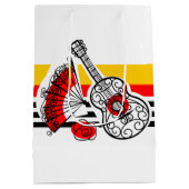 Spaans Souvenirs Classic Stripe medium Cadeauzakje (Achterkant)