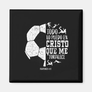 Spaans Spanish Christelijk Voetbal Filipenses Magneet