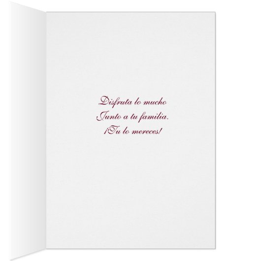 Spaans: Speciale dag (Binnen (Rechts))