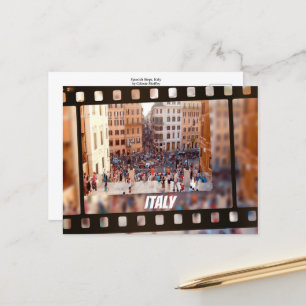 Spaans Steps Rome, Italië Briefkaart