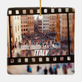 Spaans Steps Rome, Italië Keramisch Ornament (Achterkant)