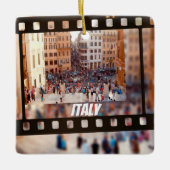 Spaans Steps Rome, Italië Keramisch Ornament (Voorkant)