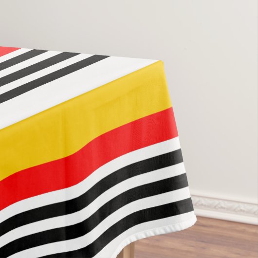 Spaans Stripe Classic table clown Tafelkleed (Voorbeeld)