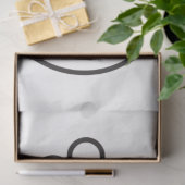 Spaans symbool van Ahimsa (hand van geweldloosheid Tissuepapier (Geschenk)