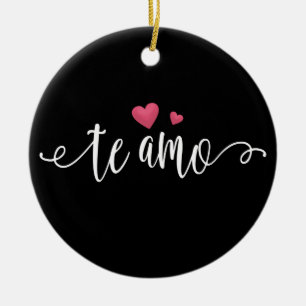 Spaans Te Amo I Love You Valentijn Versiering Keramisch Ornament