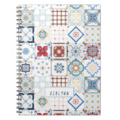 Spaans Tile Personalized Journal Notitieboek (Voorkant)