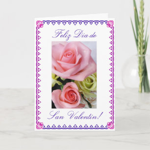Spaans: Valentijnsdag /San Valentin Feestdagen Kaart