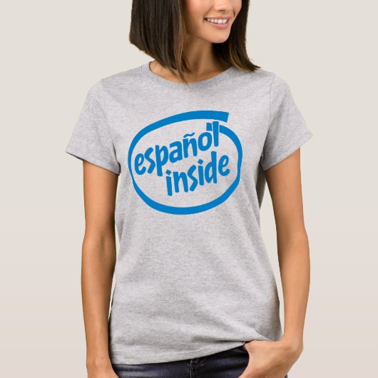 Spaans van binnen t-shirt (Voorkant)