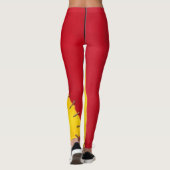Spaans vlagontwerp leggings (Achterkant)