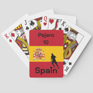 Spaans Voetbal, aanpasbaar Pokerkaarten