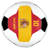 Spaans voetbal met aangepast nummer (Gedraaid)