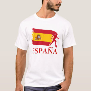 Spaans voetbalveld t-shirt
