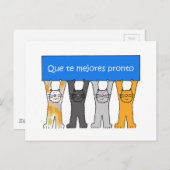 Spaans wordt snel beter briefkaart (Voorkant / Achterkant)