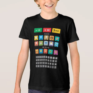 Spaanse Autisme AAC PECS Wijzen Communicatie 03 Tri-Blend Shirt