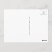 Spaanse Bayonet Yucca Flowers Briefkaart (Achterkant)