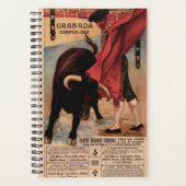  Spaanse Bullfighter Day Planner (Voorkant)