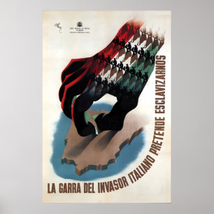 Spaanse Burgeroorlog Propagandaposter  Voorkom de Poster