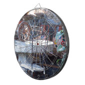 Spaanse cactus dartbord (Voorkant Rechts)