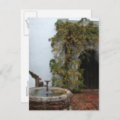 Spaanse Courtyard Aankondigingskaart (Voorkant / Achterkant)