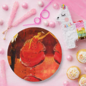 Spaanse dansers papieren bordje (Feest)