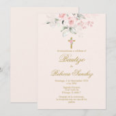 Spaanse doop meisje kaart (Voorkant / Achterkant)