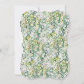 Spaanse Eerste Communie Meisjes Uitnodiging (Achterkant)