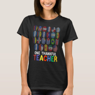 Spaanse erfgoedmaand decoraties docent Latina T-shirt