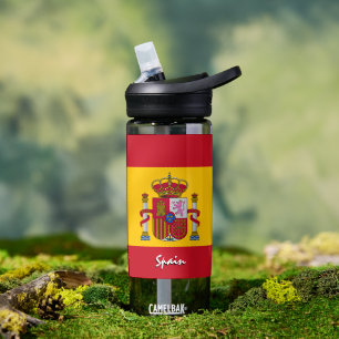 Spaanse fles, patriottische Spaanse vlag Waterfles